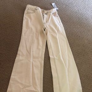 High-Waisted Wide Leg Jean